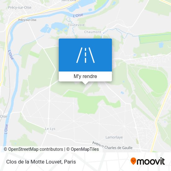 Clos de la Motte Louvet plan