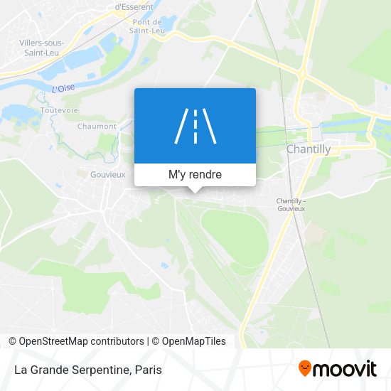 La Grande Serpentine plan