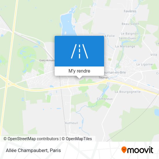 Allée Champaubert plan
