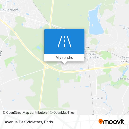 Avenue Des Violettes plan