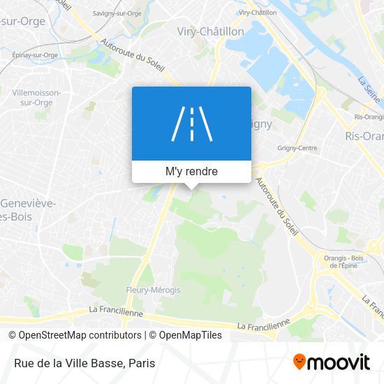 Rue de la Ville Basse plan