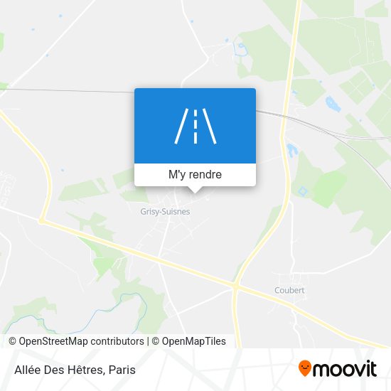 Allée Des Hêtres plan