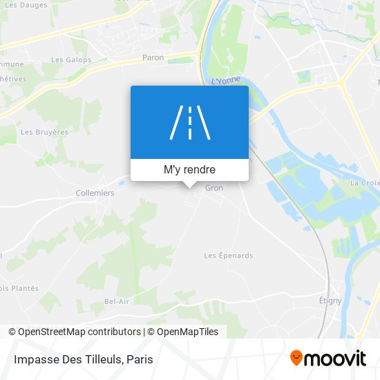 Impasse Des Tilleuls plan