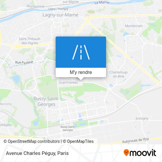 Avenue Charles Péguy plan
