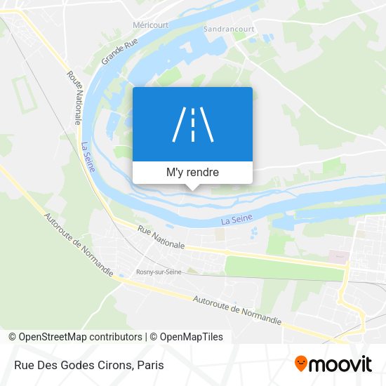 Rue Des Godes Cirons plan
