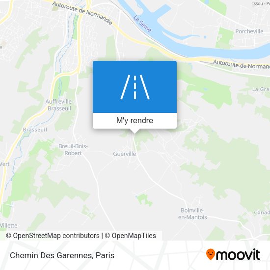 Chemin Des Garennes plan