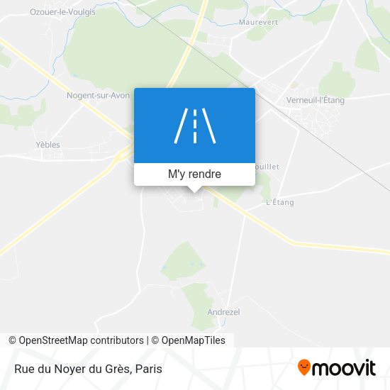 Rue du Noyer du Grès plan