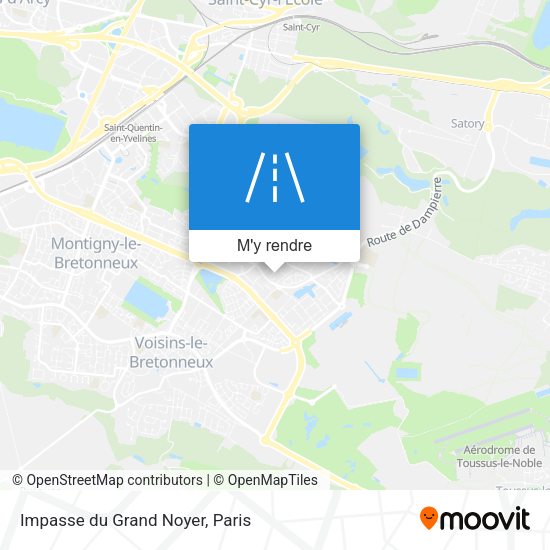 Impasse du Grand Noyer plan