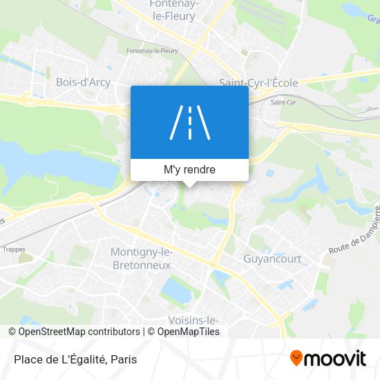 Place de L'Égalité plan