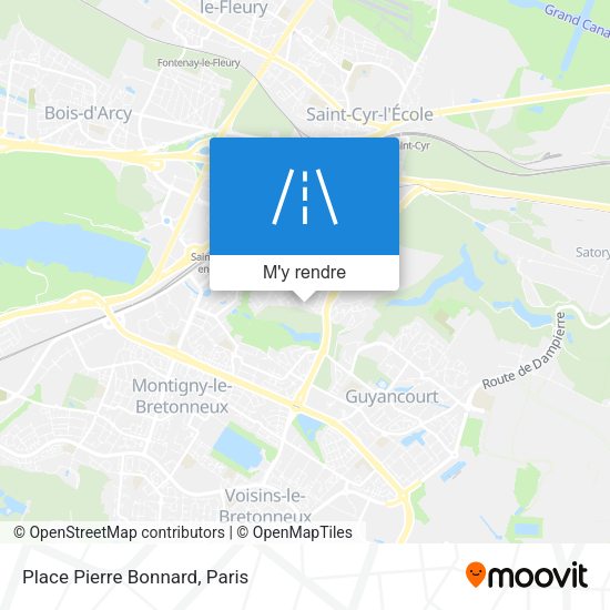 Place Pierre Bonnard plan