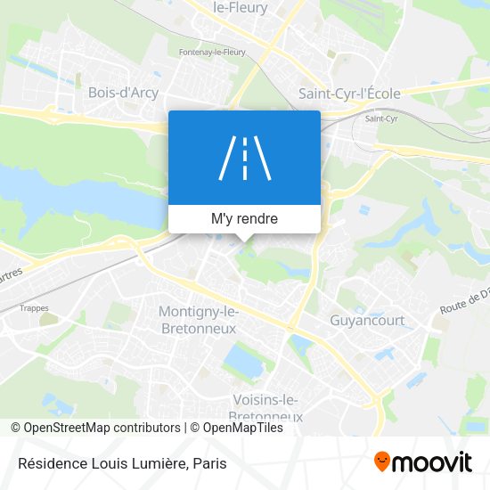 Résidence Louis Lumière plan