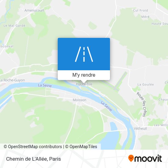 Chemin de L'Allée plan