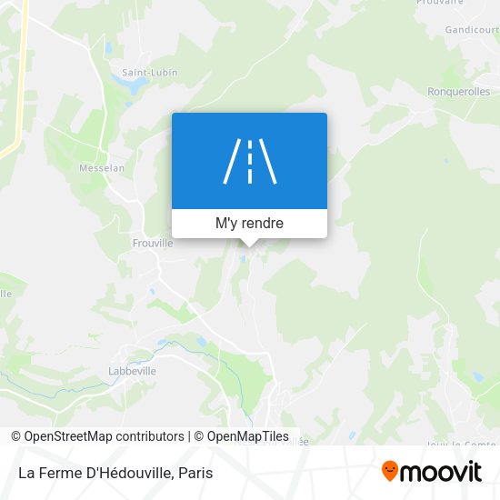La Ferme D'Hédouville plan