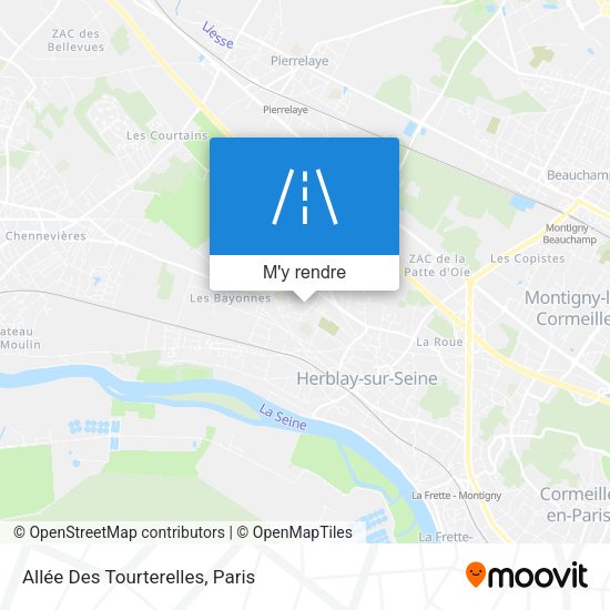 Allée Des Tourterelles plan