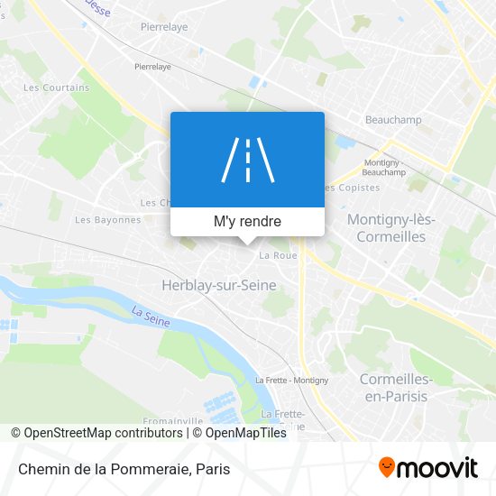 Chemin de la Pommeraie plan