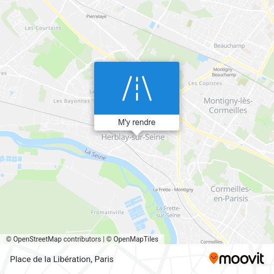 Place de la Libération plan