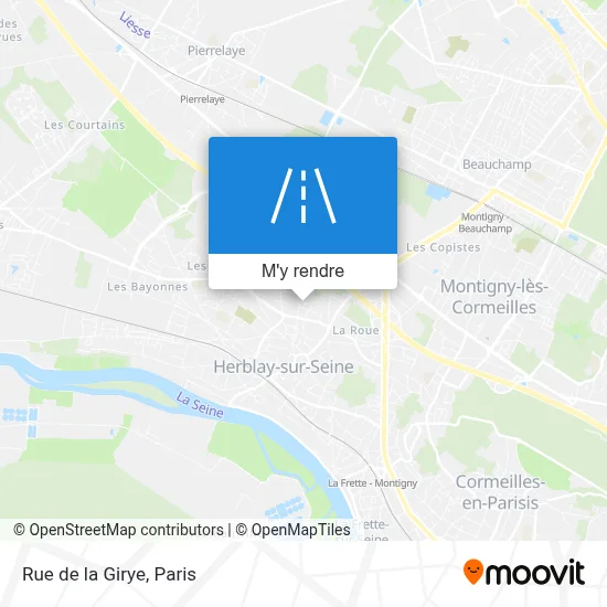 Rue de la Girye plan