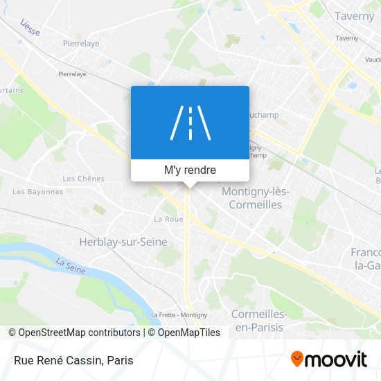 Rue René Cassin plan