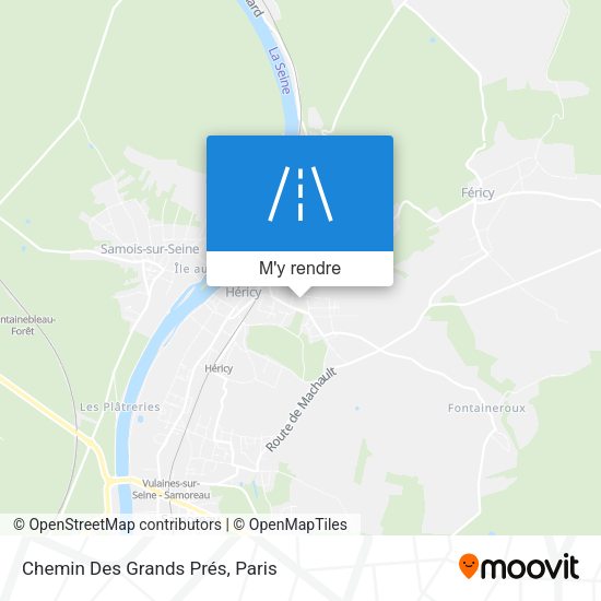 Chemin Des Grands Prés plan