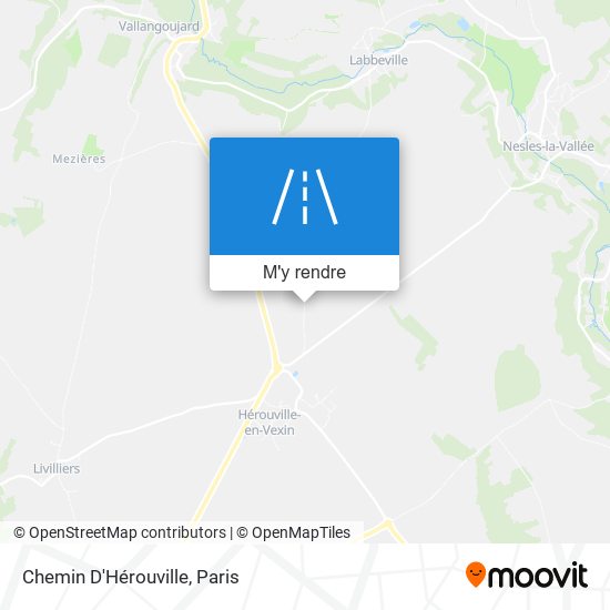 Chemin D'Hérouville plan