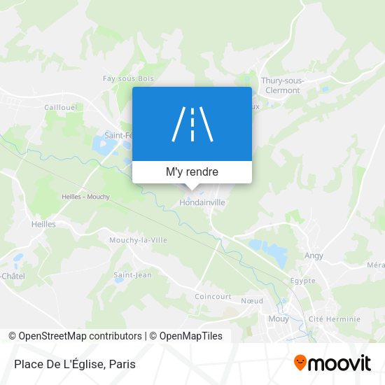 Place De L'Église plan