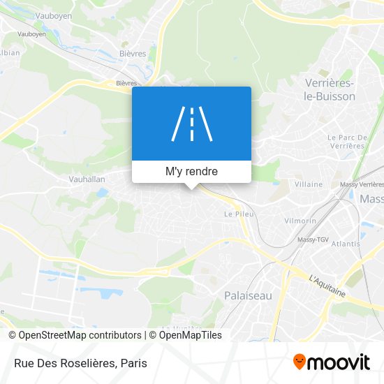 Rue Des Roselières plan