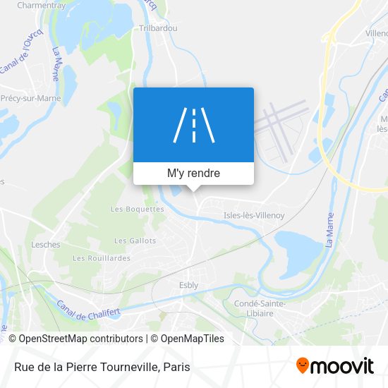 Rue de la Pierre Tourneville plan