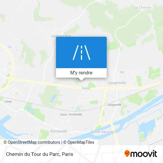 Chemin du Tour du Parc plan