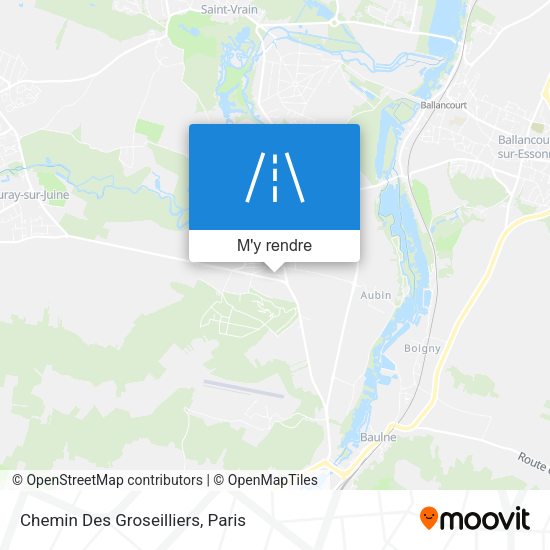 Chemin Des Groseilliers plan