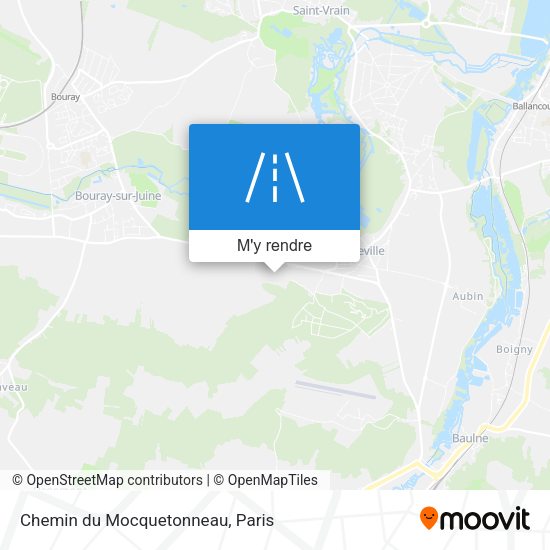 Chemin du Mocquetonneau plan