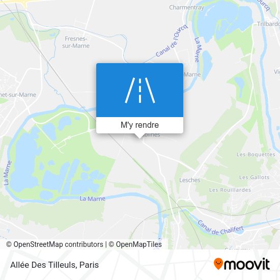 Allée Des Tilleuls plan