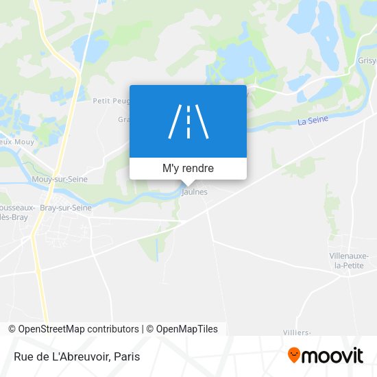 Rue de L'Abreuvoir plan
