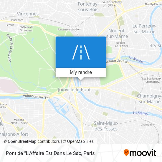 Pont de "L'Affaire Est Dans Le Sac plan