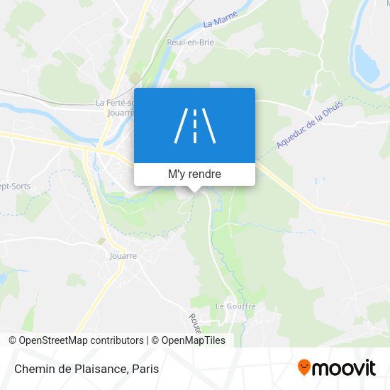 Chemin de Plaisance plan