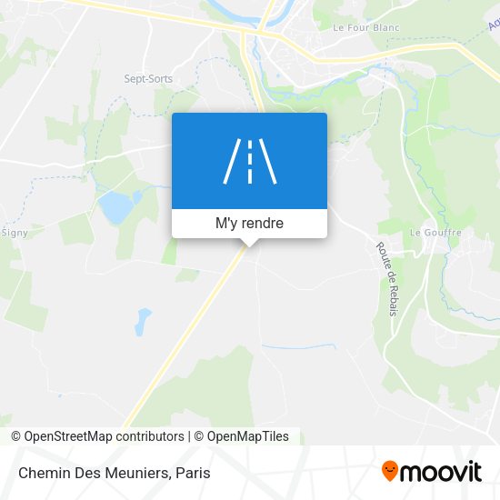 Chemin Des Meuniers plan