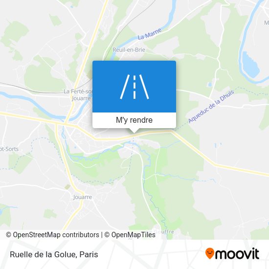 Ruelle de la Golue plan
