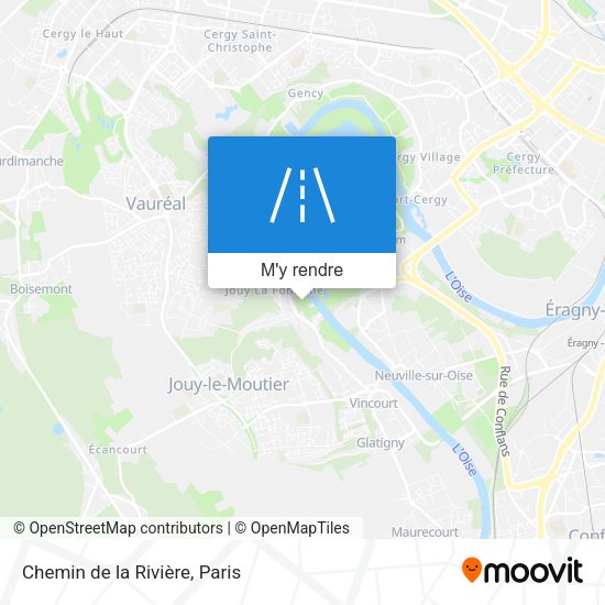 Chemin de la Rivière plan