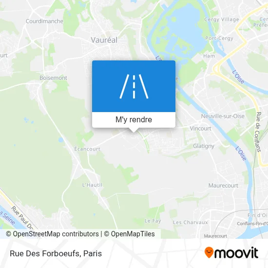 Rue Des Forboeufs plan