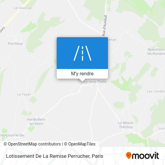 Lotissement De La Remise Perrucher plan