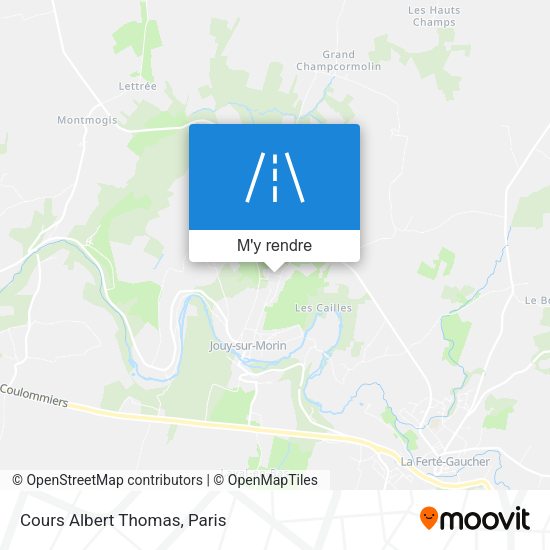 Cours Albert Thomas plan