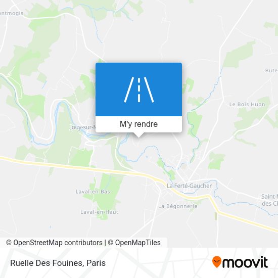 Ruelle Des Fouines plan