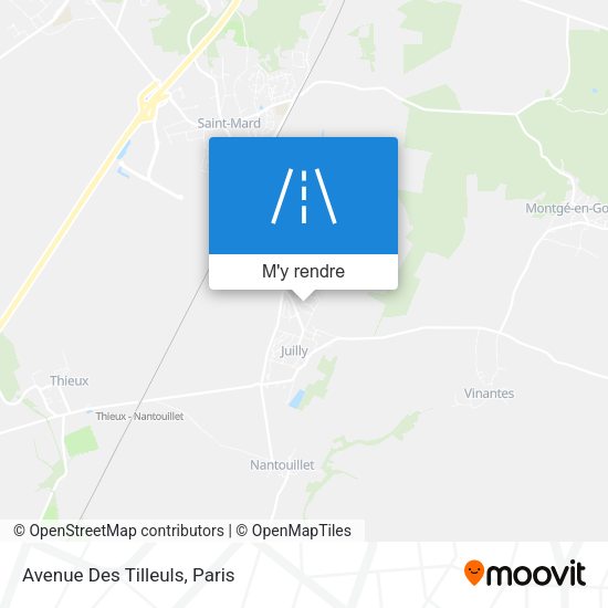 Avenue Des Tilleuls plan
