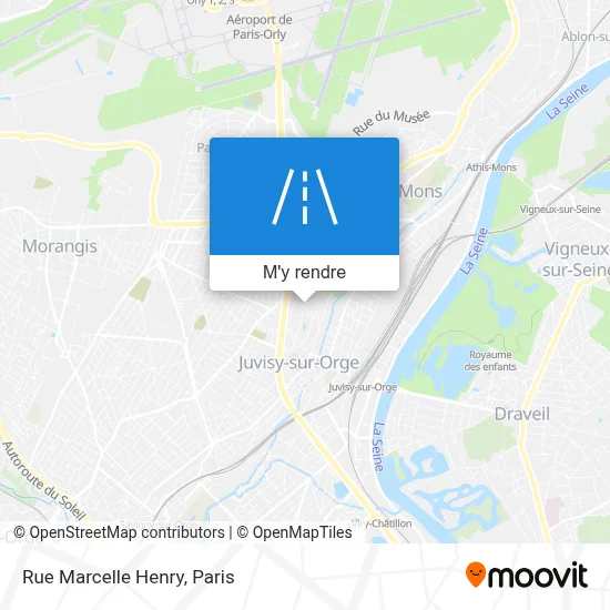 Rue Marcelle Henry plan