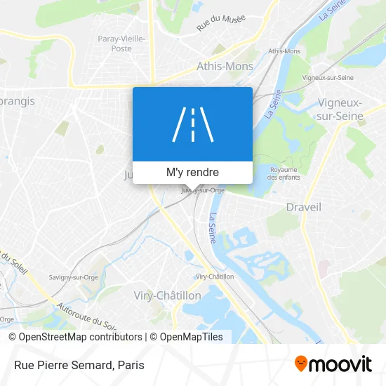 Rue Pierre Semard plan