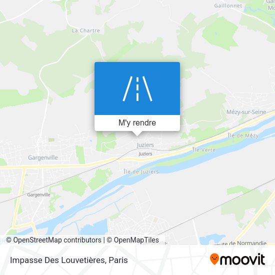 Impasse Des Louvetières plan