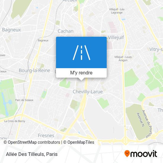 Allée Des Tilleuls plan