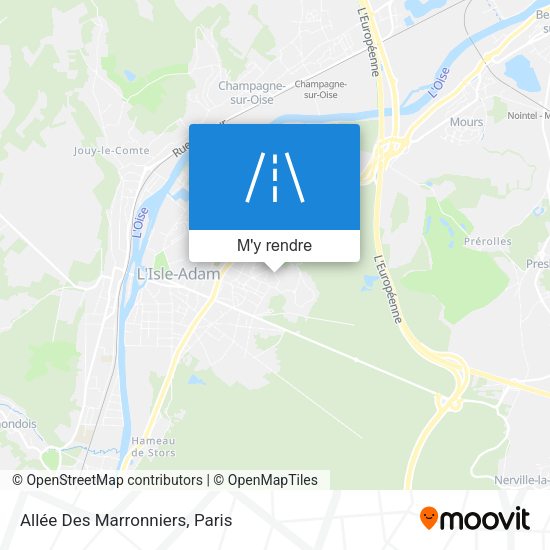 Allée Des Marronniers plan