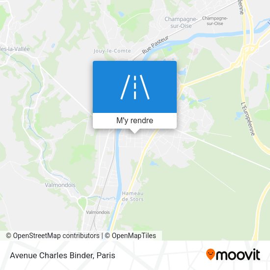 Avenue Charles Binder plan