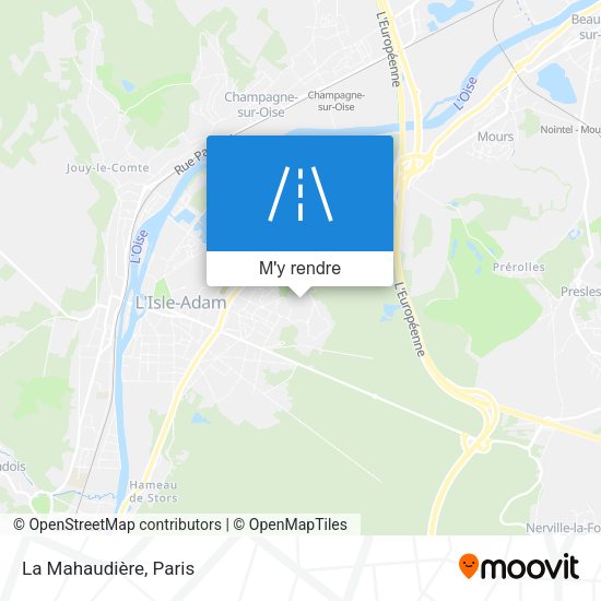 La Mahaudière plan
