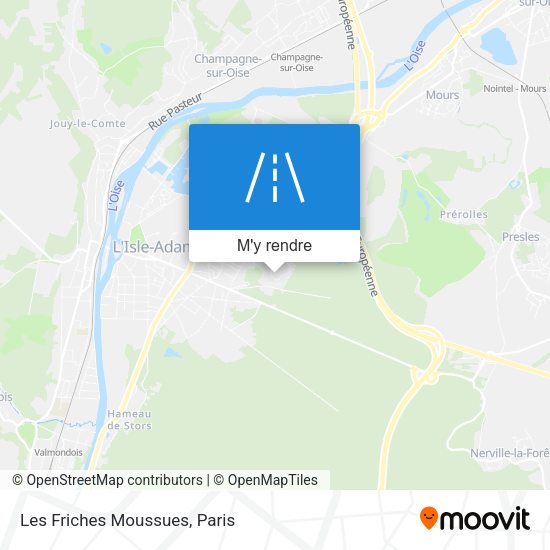 Les Friches Moussues plan